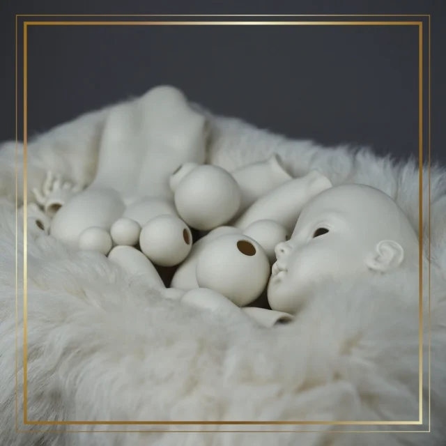 次絵付けお待ちの方
#ビスクパーツ #球体関節人形 #創作人形 #ビスクドール #dollphot #bjd #人形展 #uncreerアンクレール