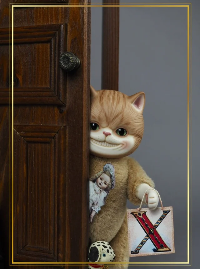 .
Xはじめました

まだ使い方や作法がよく分からないのですが
主に制作途中の投稿になるかなと思います
フォロー頂けると励みになります
よろしければご覧ください
プロフィールのHPのリンクからとべます

写真はひさしぶりのイヒヒネコちゃん

#球体関節人形 #創作人形 #ビスクドール #猫 #catdoll #茶トラ #ぬいぐるみ #ハンドメイド #bjd #uncreerアンクレール