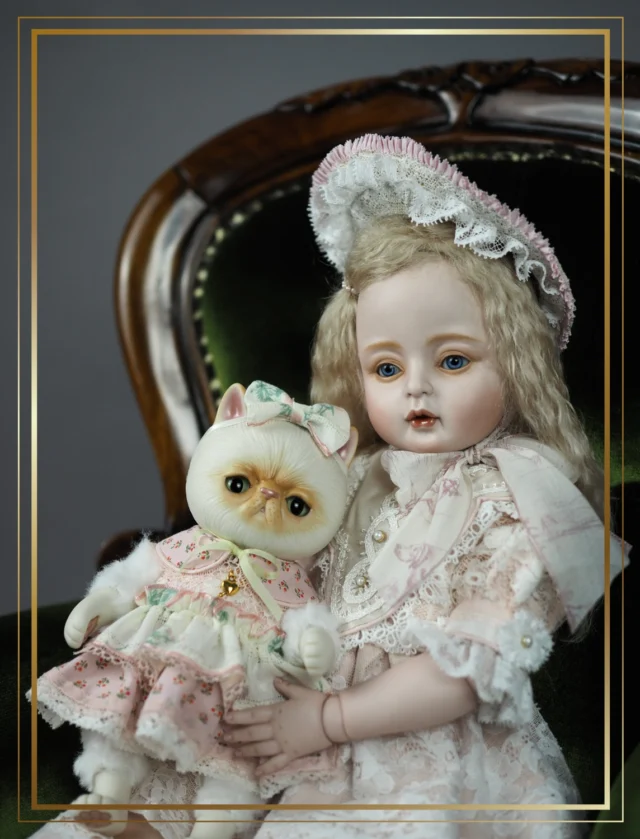 .
Filleフィーユ とねこちゃんと一緒に撮ってあげました♡

#球体関節人形 #創作人形 #ビスクドール #dollphotography #bjd #cat #ねこちゃん #しょんぼりねこちゃん #catdoll #uncreerアンクレール